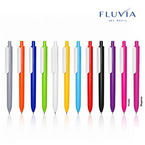 Fluvia İnce Jel Tükenmez Kalem