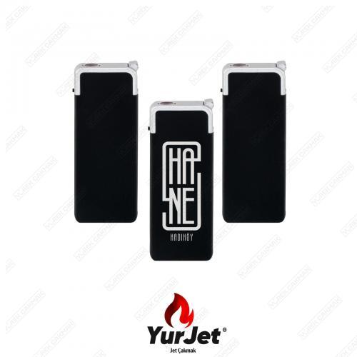 Yurjet Metal Rubber Gövde Jet Çakmak
