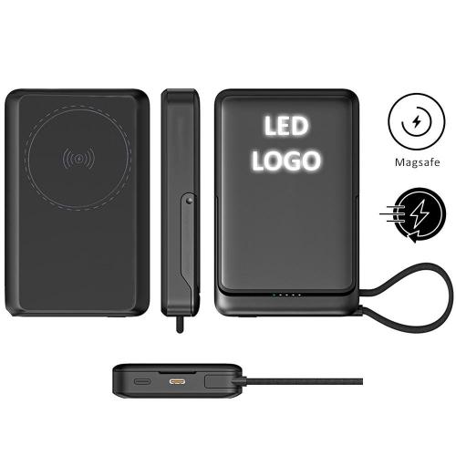 Powerbank 10000 mAh ( Işıklı Magsafe & 22.5w Hızlı Şarj  )