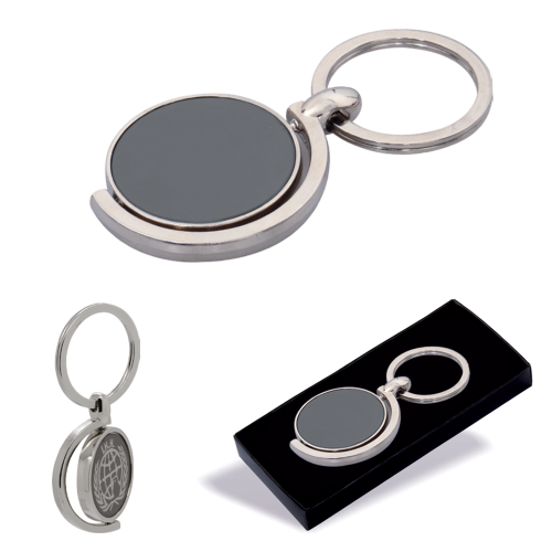 Çift Taraflı Metal Anahtarlık