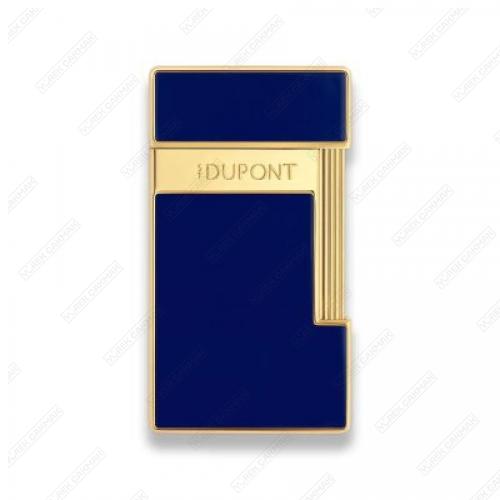 S.T. Dupont Slimmy Puro Çakmak Parlak Mavi Gold 28225