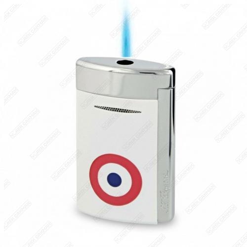 S.T. Dupont MiniJet Puro Çakmak Rosette Beyaz 10802
