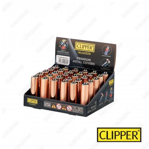 Clipper Metal Kılıflı Micro Çakmak Rose Gold