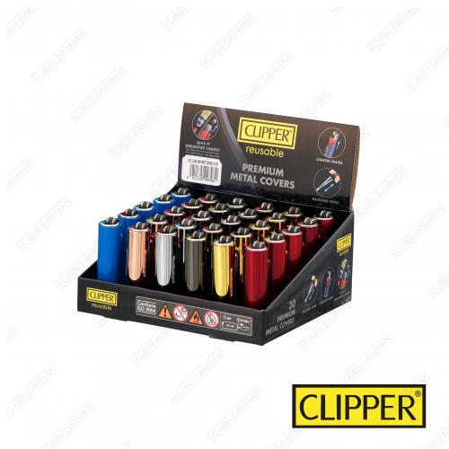 Clipper Metal Kılıflı Micro Çakmak Mixed Colors MK-244