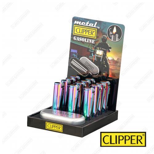 Clipper Benzinli Metal Çakmak ICY MG-121