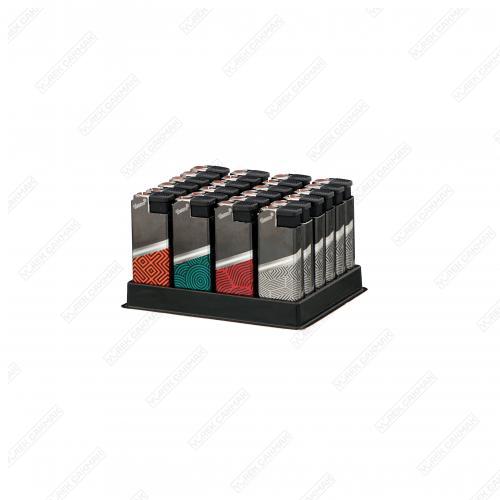 Toscow Turbo Metal Kılıflı Çakmak