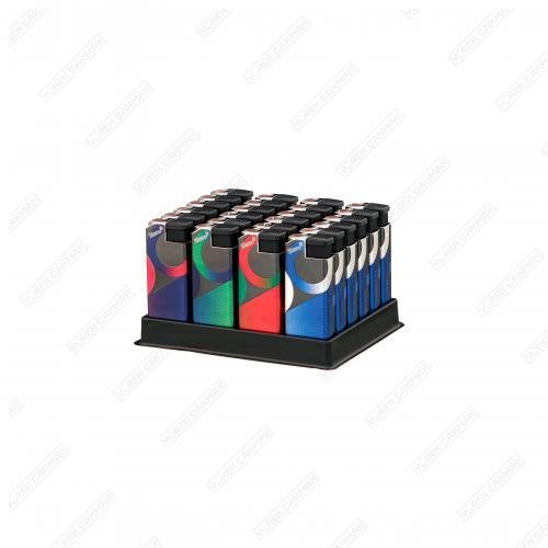 Toscow Turbo Metal Kılıflı Çakmak