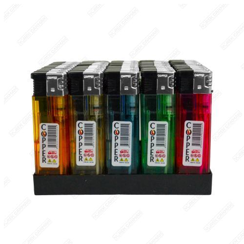 COPPER LIGHTER ŞEFFAF MANYETOLU ÇAKMAK