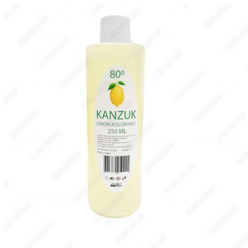 Kanzuk Limon Kolonyası 250 Ml 80 Derece