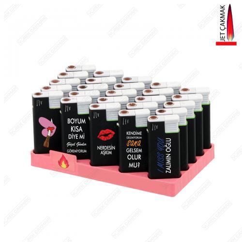 Metal Baskılı Rubber Çakmak