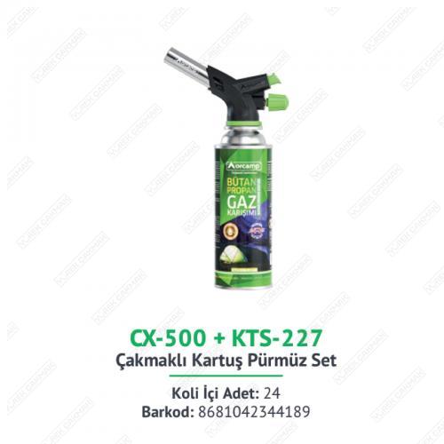 Orcamp Çakmaklı Kartuş Pürmüz Set