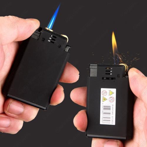 Quantoro Çift  Yanar Taşlı Ve Jet Çakmak