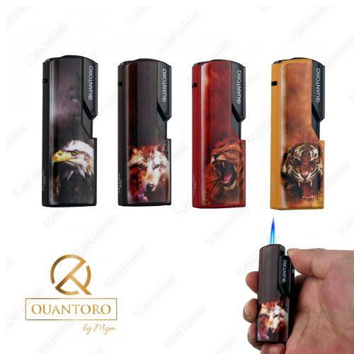 Quantoro Jet Çakmak | Rüzgar Geçirmez Güçlü Jet Alev