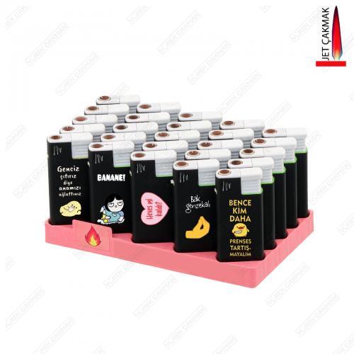 Metal Jet Baskılı Metal Çakmak